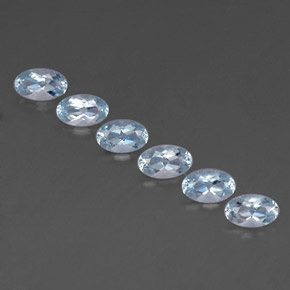 Achetez naturel ct bleue aigue-marine gems, coupe ovale, en provenance mozambique chez gemselect. en stock, livraison internationale!