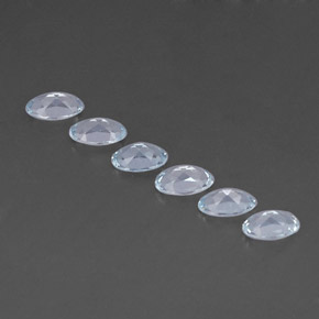 Achetez naturel ct bleue aigue-marine gems, coupe ovale, en provenance mozambique chez gemselect. en stock, livraison internationale!