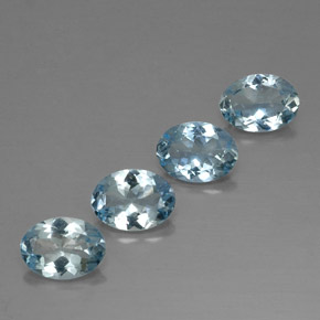Achetez naturel ct bleue aigue-marine gems, coupe ovale, en provenance inde (karur) chez gemselect. en stock, livraison internationale!
