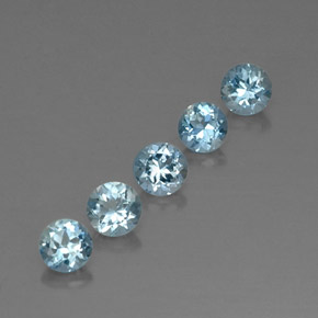 Achetez naturel ct Bleu clair Bleu vert gems, Coupe roude, En provenance Inde (Karur) chez GemSelect. En stock, livraison internationale!