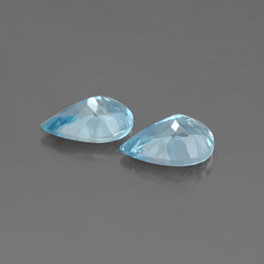 Achetez naturel ct bleue aigue-marine gems, en forme de poire, en provenance inde (karur) chez gemselect. en stock, livraison internationale!