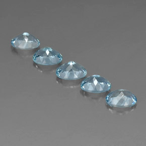 Achetez naturel ct bleue aigue-marine gems, coupe ovale, en provenance inde (karur) chez gemselect. en stock, livraison internationale!