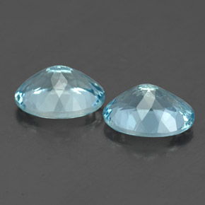 Achetez naturel ct bleue aigue-marine gems, coupe ovale, en provenance inde (karur) chez gemselect. en stock, livraison internationale!
