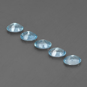 Achetez naturel ct bleue aigue-marine gems, coupe ovale, en provenance inde (karur) chez gemselect. en stock, livraison internationale!