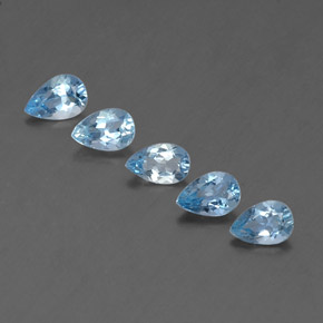 Achetez naturel ct bleue aigue-marine gems, en forme de poire, en provenance inde (karur) chez gemselect. en stock, livraison internationale!