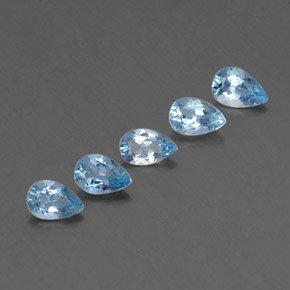 Achetez naturel ct bleue aigue-marine gems, en forme de poire, en provenance inde (karur) chez gemselect. en stock, livraison internationale!