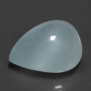 Aigue-marine bleue naturelle transparent, 11,50 ct, transparent / translucide
