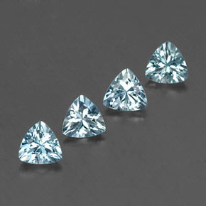 Achetez naturel ct bleue aigue-marine gems, trillion, en provenance inde (karur) chez gemselect. en stock, livraison internationale!
