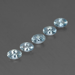 Achetez naturel ct bleue aigue-marine gems, coupe ovale, en provenance inde (karur) chez gemselect. en stock, livraison internationale!
