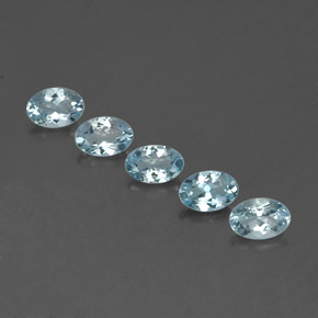 Achetez naturel ct bleue aigue-marine gems, coupe ovale, en provenance inde (karur) chez gemselect. en stock, livraison internationale!