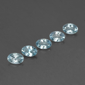 Achetez naturel ct bleue aigue-marine gems, coupe ovale, en provenance inde (karur) chez gemselect. en stock, livraison internationale!