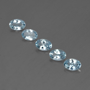 Achetez naturel ct bleue aigue-marine gems, coupe ovale, en provenance inde (karur) chez gemselect. en stock, livraison internationale!