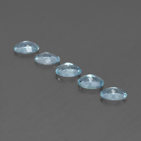 Achetez naturel ct bleue aigue-marine gems, coupe ovale, en provenance inde (karur) chez gemselect. en stock, livraison internationale!