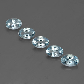 Achetez naturel ct bleue aigue-marine gems, coupe ovale, en provenance inde (karur) chez gemselect. en stock, livraison internationale!