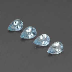 Achetez naturel ct bleue aigue-marine gems, en forme de poire, en provenance inde (karur) chez gemselect. en stock, livraison internationale!