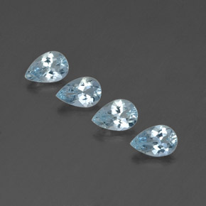 Achetez naturel ct bleue aigue-marine gems, en forme de poire, en provenance inde (karur) chez gemselect. en stock, livraison internationale!