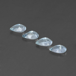 Achetez naturel ct bleue aigue-marine gems, en forme de poire, en provenance inde (karur) chez gemselect. en stock, livraison internationale!
