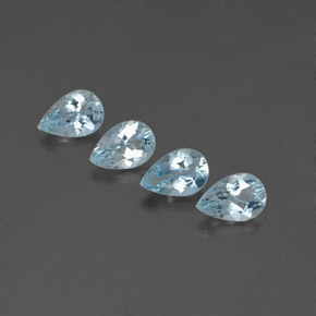 Achetez naturel ct bleue aigue-marine gems, en forme de poire, en provenance inde (karur) chez gemselect. en stock, livraison internationale!