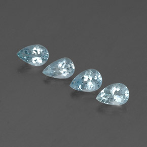 Achetez naturel ct bleue aigue-marine gems, en forme de poire, en provenance inde (karur) chez gemselect. en stock, livraison internationale!