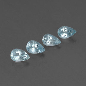 Achetez naturel ct bleue aigue-marine gems, en forme de poire, en provenance inde (karur) chez gemselect. en stock, livraison internationale!