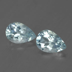 Achetez naturel ct bleue aigue-marine gems, en forme de poire, en provenance inde (karur) chez gemselect. en stock, livraison internationale!