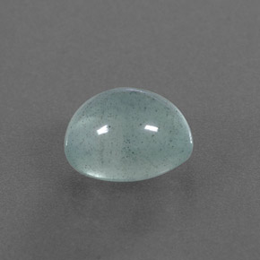 Aigue-marine vert naturelle transparent, 3,39 ct, transparent / translucide