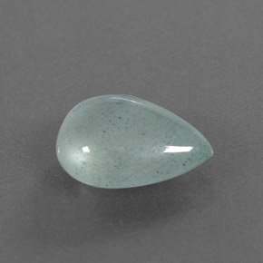 Aigue-marine vert naturelle transparent, 3,38 ct, transparent / translucide