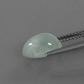 Aigue-marine vert naturelle transparent, 2,54 ct, transparent / translucide