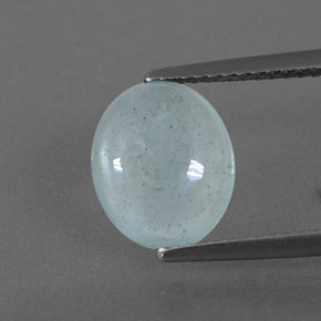 Aigue-marine vert naturelle transparent, 2,39 ct, transparent / translucide