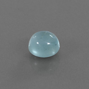 Aigue-marine bleue naturelle transparent, 1,64 ct, transparent / translucide