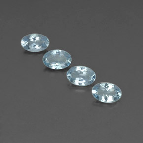 Achetez naturel ct bleue aigue-marine gems, coupe ovale, en provenance inde (karur) chez gemselect. en stock, livraison internationale!