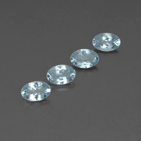 Achetez naturel ct bleue aigue-marine gems, coupe ovale, en provenance inde (karur) chez gemselect. en stock, livraison internationale!
