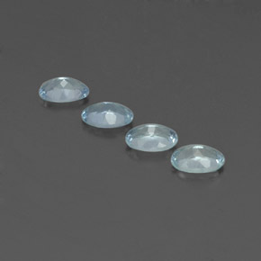 Achetez naturel ct bleue aigue-marine gems, coupe ovale, en provenance inde (karur) chez gemselect. en stock, livraison internationale!
