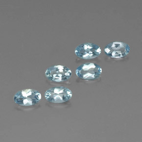 Achetez naturel ct bleue aigue-marine gems, coupe ovale, en provenance inde (karur) chez gemselect. en stock, livraison internationale!