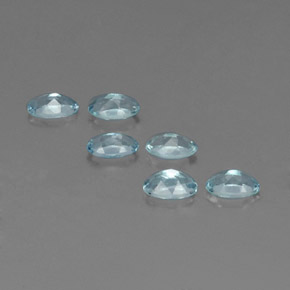 Achetez naturel ct bleue aigue-marine gems, coupe ovale, en provenance inde (karur) chez gemselect. en stock, livraison internationale!