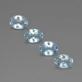Achetez naturel ct bleue aigue-marine gems, coupe ovale, en provenance inde (karur) chez gemselect. en stock, livraison internationale!
