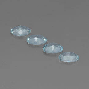 Achetez naturel ct bleue aigue-marine gems, coupe ovale, en provenance inde (karur) chez gemselect. en stock, livraison internationale!