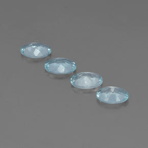Achetez naturel ct bleue aigue-marine gems, coupe ovale, en provenance inde (karur) chez gemselect. en stock, livraison internationale!