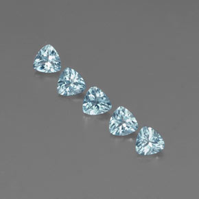 Achetez naturel ct bleue aigue-marine gems, trillion, en provenance inde (karur) chez gemselect. en stock, livraison internationale!