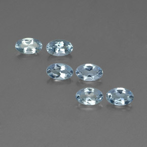 Achetez naturel ct bleue aigue-marine gems, coupe ovale, en provenance inde (karur) chez gemselect. en stock, livraison internationale!
