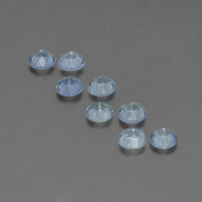 Achetez naturel ct bleue aigue-marine gems, coupe roude, en provenance inde (karur) chez gemselect. en stock, livraison internationale!