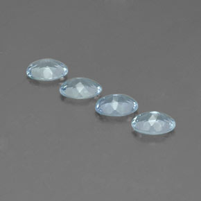 Achetez naturel ct bleue aigue-marine gems, coupe ovale, en provenance inde (karur) chez gemselect. en stock, livraison internationale!