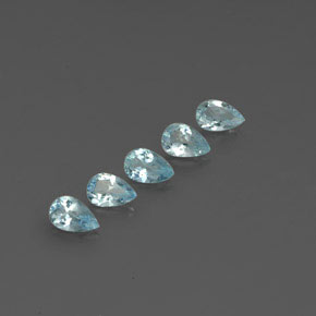 Achetez naturel ct bleue aigue-marine gems, en forme de poire, en provenance inde (karur) chez gemselect. en stock, livraison internationale!
