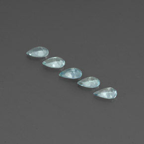 Achetez naturel ct bleue aigue-marine gems, en forme de poire, en provenance inde (karur) chez gemselect. en stock, livraison internationale!