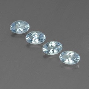 Achetez naturel ct bleue aigue-marine gems, coupe ovale, en provenance inde (karur) chez gemselect. en stock, livraison internationale!