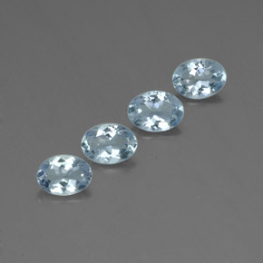 Achetez naturel ct bleue aigue-marine gems, coupe ovale, en provenance inde (karur) chez gemselect. en stock, livraison internationale!
