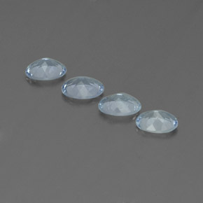 Achetez naturel ct bleue aigue-marine gems, coupe ovale, en provenance inde (karur) chez gemselect. en stock, livraison internationale!