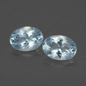 Achetez naturel ct bleue aigue-marine gems, coupe ovale, en provenance inde (karur) chez gemselect. en stock, livraison internationale!
