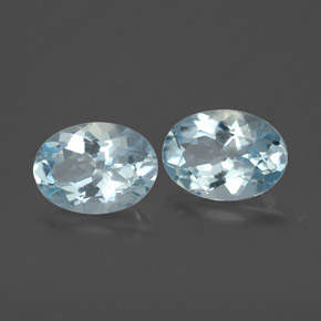 Achetez naturel ct bleue aigue-marine gems, coupe ovale, en provenance inde (karur) chez gemselect. en stock, livraison internationale!