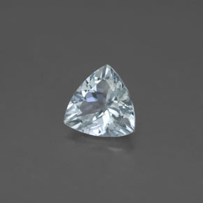 Aigue-marine bleue naturelle trillion, 1,05 ct, VS